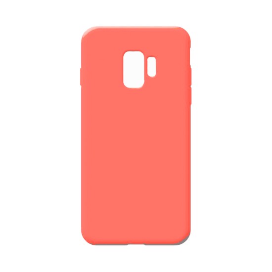 Capa de Silicone para Samsung Galaxy S9 Rosa